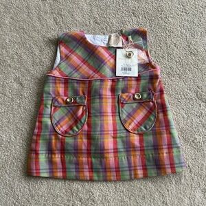 NWT TBBC Jill Jumper in Lincoln Park Plaid 6-12 Month